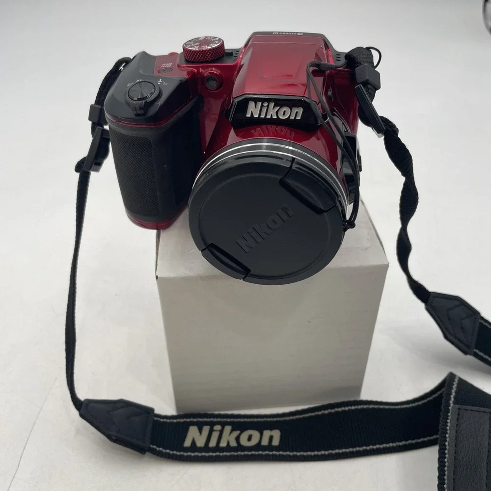 Nikon Coolpix B500 Digital Camera 16MP 40X Wide Zoom+Batteries+Memory+Stick+Case